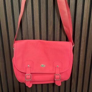 Lacoste - Messenger Bag - Bright Pink